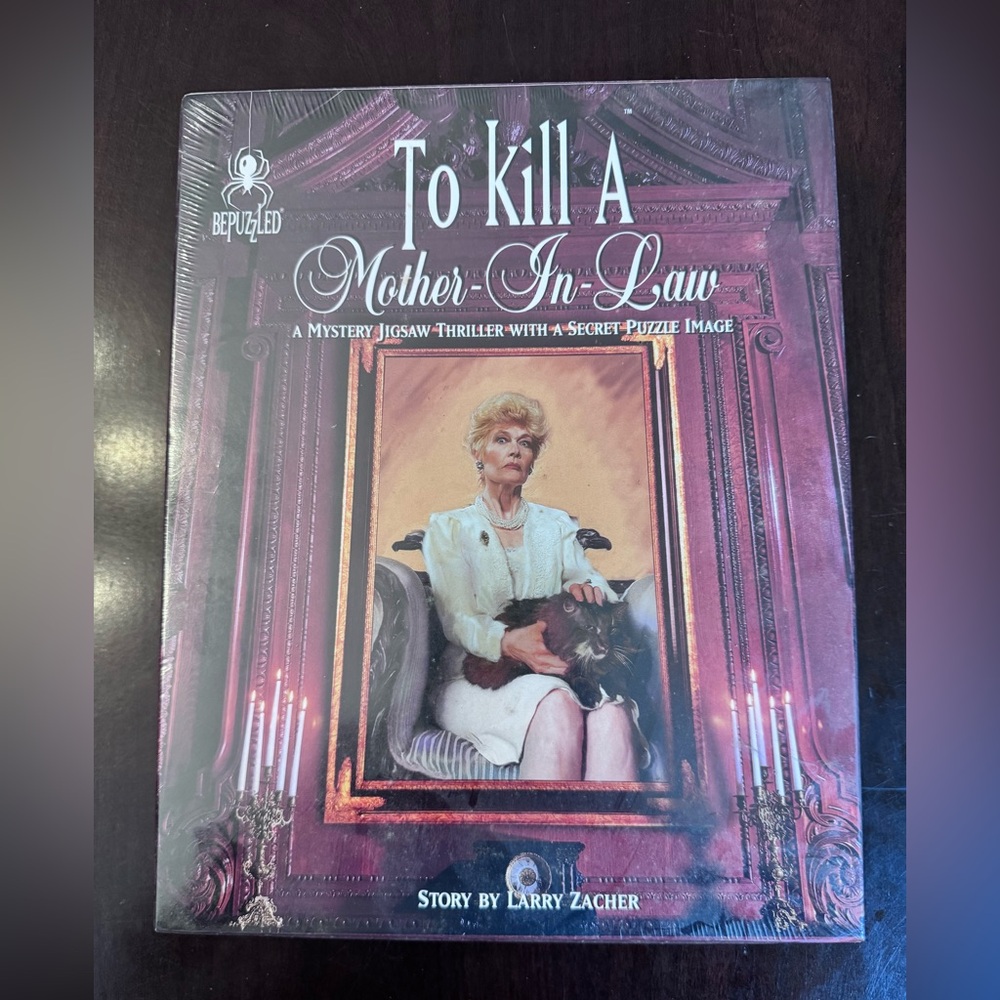 BePuzzled To Kill A Mother-In-Law Mystery Jigsaw Puzzle - New Sealed